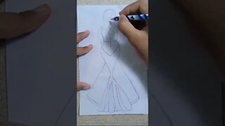 How To Draw A Girl #shorts #drawing #howtodraw #short #youtubeshorts #viral #youtube #shortsfeed