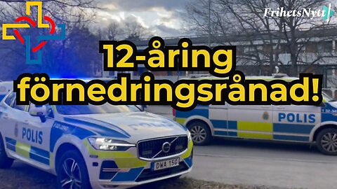 12-åring förnedringsrånad!