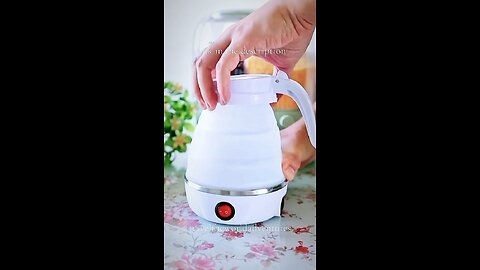 Travel Essentials Foldable Electric Kettle #travel #viral #shorts