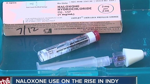 Record-breaking amount of Naxolone administered in 2016 in Indianapolis