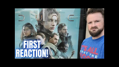 DUNE First Reaction - This Movie Was MADE For IMAX!