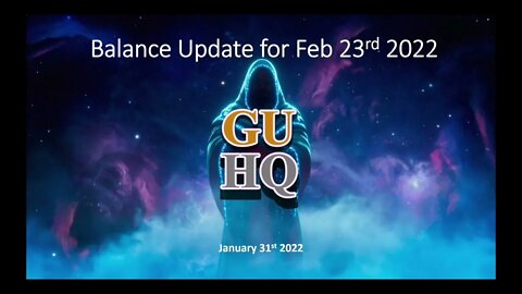 Gods Unchained (maybe) Balance Update Feb 23rd 2022