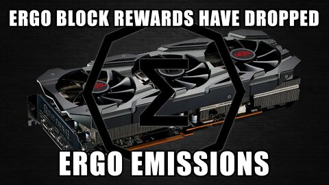 ERGO's Block Reward Just Dropped AGAIN!! | Emissions Explained