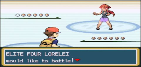 Pokemon Fire Red - Kanto Elite Four Battle: Lorelei