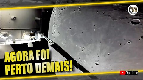 ARTEMIS 1 FAZ MÁXIMA APROXIMAÇÃO DA LUA PARA GANHAR ACELERAÇÃO E VOLTAR A TERRA