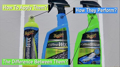 Meguiars Hybrid Ceramic Range Testing & Reviewed!