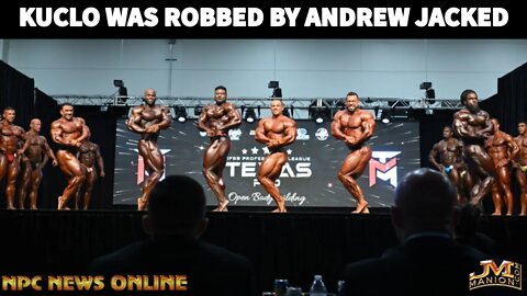 Steve Kuclo was ROBBED by Andrew Jacked at the Texas Pro!