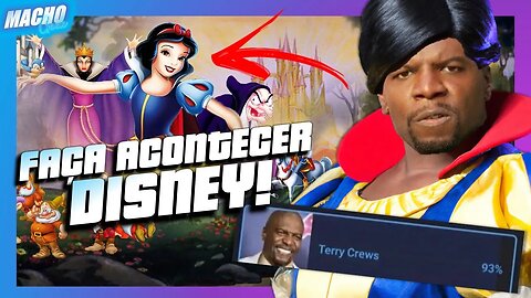 FÃS QUEREM TERRY CREWS COMO BRANCA DE NEVE (E TWITTER CHORA!)