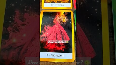 WERE YOU JUST SICK OF THEM? #tarot #karmic #twinflame #soulmate #shortvideo #shorts #yourperson