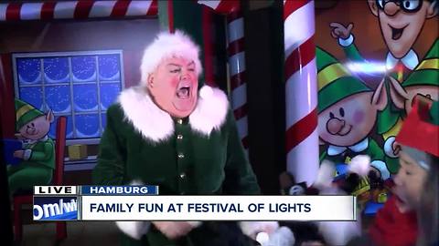 Holiday magic with Kandy Kane at the Festival of Lights