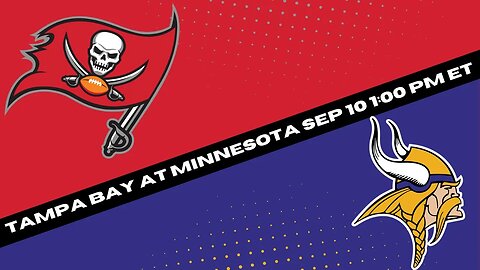 Tampa Bay Buccaneers vs Minnesota Vikings Prediction and Picks - Football Best Bet for 9-10-23