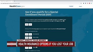 Just lost your job and your health insurance? Here are your options