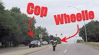 Wheelies vs cops (Sunday Stunday)