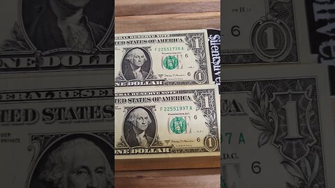 Fancy Friday vid10 #dollar #fancyserialnumbers #currency