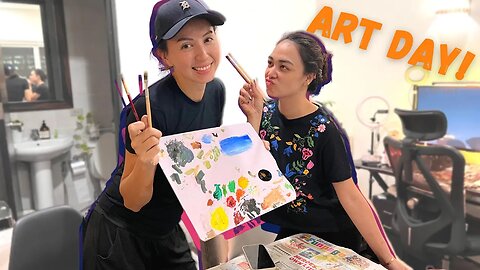 Art & Hangout VLOG: A Day In Our Life