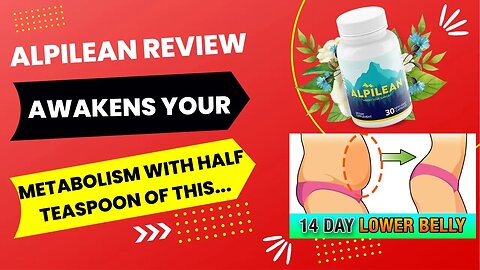 Alpilean Review ⚠️ WARNING ⚠️ Half Teaspoon of This Awakens Your Metabolism