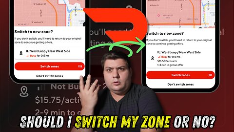 Switching Zones on Doordash - EVERYTHING You MUST Know!!