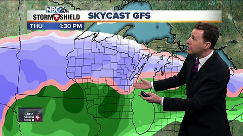 Michael Fish's NBC26 Storm Shield weather forecast