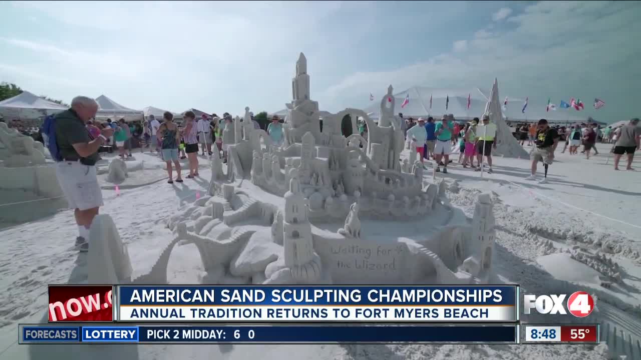 Sand Sculpting Championship prep gets underway