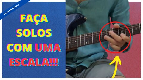 😱 APRENDA A IMPROVISAR USANDO APENAS A ESCALA PENTATÔNICA