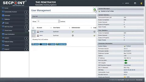 SecPoint Penetrator V42 Best Vulnerability Scanner Penetrator New Adaptive Interface