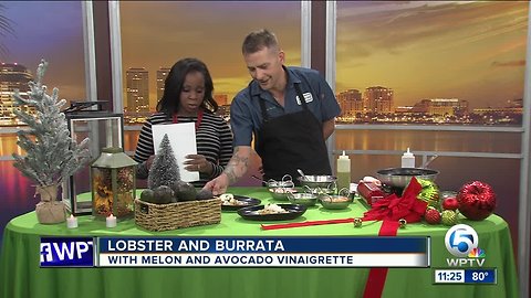 Avocado Grill's recipe for lobster and burrata