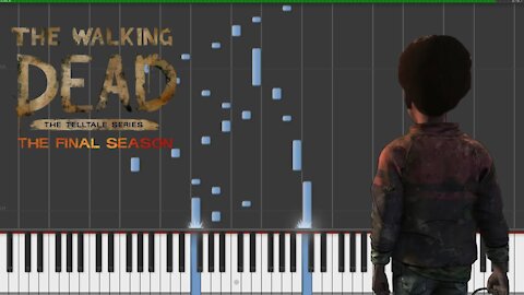 The Walking Dead The Final Season - Take Us Back (Piano Tutorial)