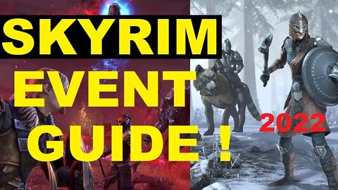 ESO Dark Heart of SKYRIM EVENT Guide 2022! - (HOURGLASS!) Elder Scrolls Online