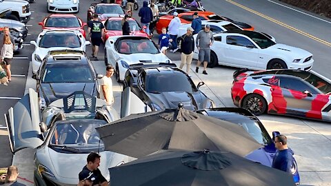 Coffee and Curves @ 129 Hub ***MCLARENS & LAMBOS***