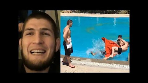 funny moments KHABIB NURMAGOMEDOV IS LIFE!!!