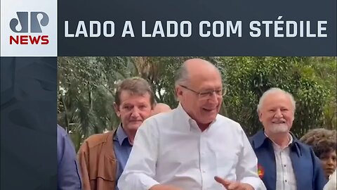 Geraldo Alckmin visita feira do MST em São Paulo