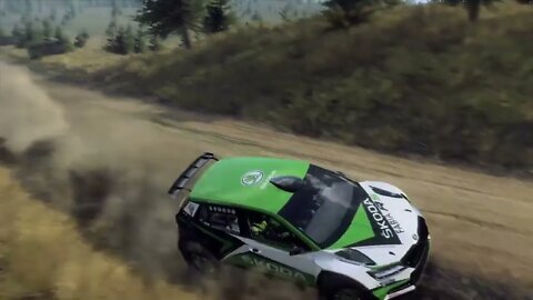 DiRT Rally 2 - Replay - Skoda Fabia R5 at Rosebank Farm