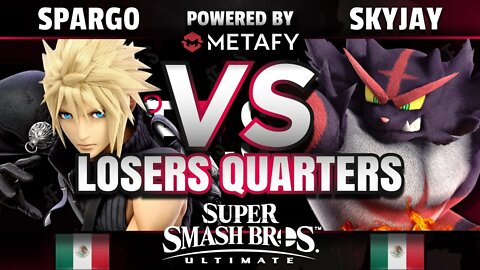 FPS4 Online - Sparg0 (Cloud) vs. SF | Skyjay (Incineroar) - Smash Ultimate Losers Quarterfinals