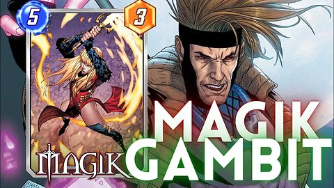 Gambit & Magik #gameplay #marvel #marvelsnap