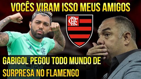 VOCÊS VIRAM ISSO MEUS AMIGOS! GABIGOL SURPREENDEU TODO MUNDO NO FLAMENGO! NAÇÃO VAI À LOUCURA