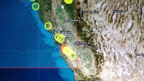 5.8 Earthquake Northern California, West Of Petrolia California. 5/21/2023