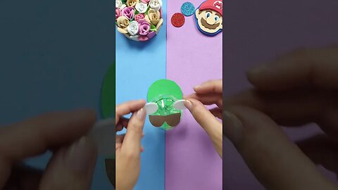 DIY - How to Transform PET Bottles into Super Mario Bros Luigi Themed Party Favors!