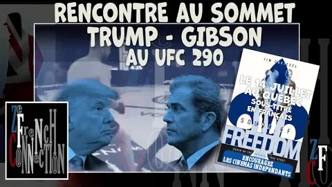 RENCONTRE AU SOMMET : TRUMP vs GIBSON au UFC 290