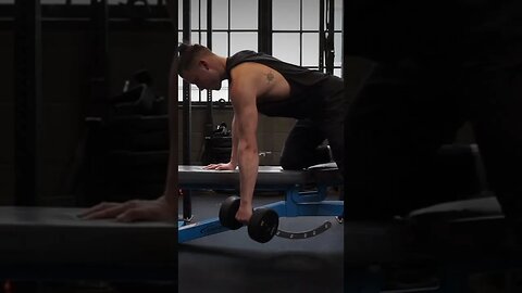 Single Arm Back Row with a Dumbbell