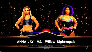 AEW Dynamite Anna Jay vs Willow Nightingale