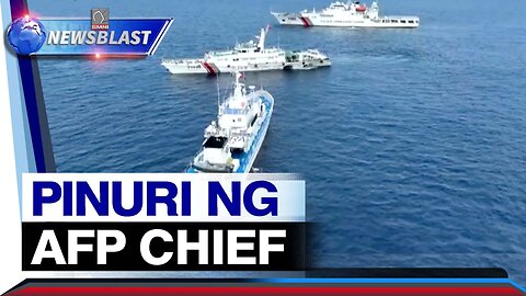 Mga nagsagawa ng RoRe mission sa Ayungin Shoal, pinuri ng AFP chief