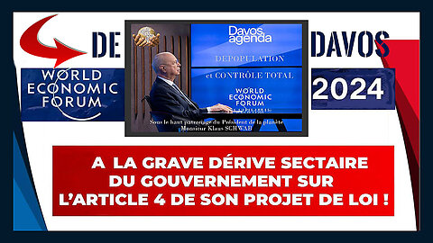 Le Gouvernement français est aux ordres de DAVOS (WEF) et de son Agenda 2030 (Hd 720) Remix