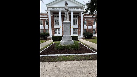 Liberty county courthouse, Hinesville, Georgia, military statue #statue #Courthouse #Like #Share