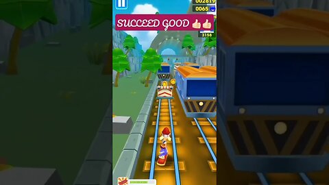 FINALLY SUCCEED PLAY SUBWAY SURF 👍🏻