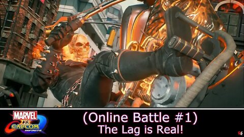 Marvel vs Capcom: Infinite - (Online Battle #1) The Lag is Real!