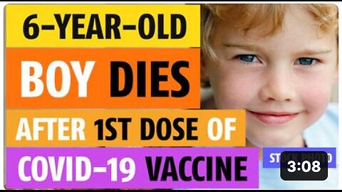 6-year-old boy dies after first dose of COVID-19 vaccine