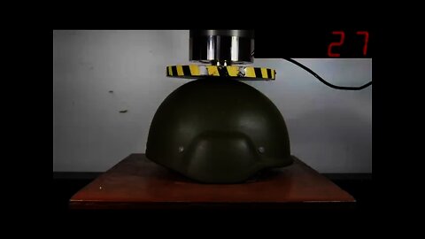 HYDRAULIC PRESS VS OLD AND MODERN ARMY HELMET😇