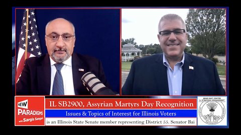 Senator Darren Bailey: GOP Nominee for IL Governor, & SB2900, New Paradigms w/Sargis Sangari EP #111