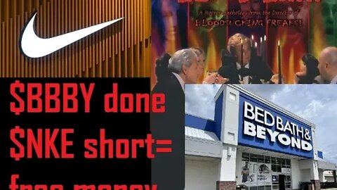 $BBBY SHORTING INTO EARNINGS UPDATE. YOU DID WELL. $NKE (NIKE) IS TONIGHT AH