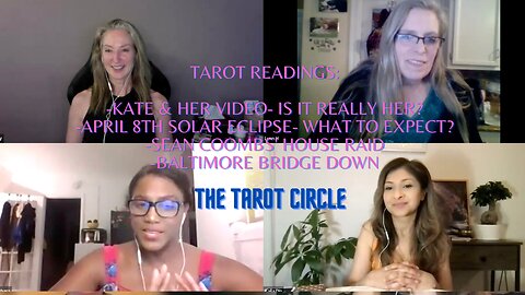 TAROT READINGS: Kate Middleton's Video | Upcoming Solar Eclipse | Sean Coombs | Baltimore Bridge